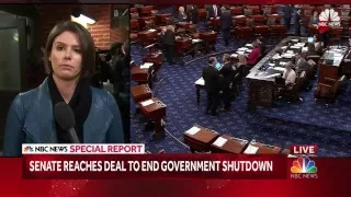 NBC News Special Report: Senate reaches deal to end government shutdown