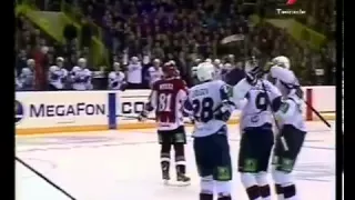 KHL : Dinamo Riga - Sibir Novosibirsk 3:2 SO ; 22.02.2012.