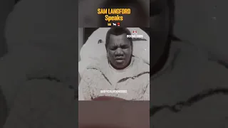 RARE The Great Sam Langford Speaks