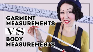 HOW TO FIND EASE ON A SEWING PATTERN? The measurements you REALLY need, garment vs body measurements