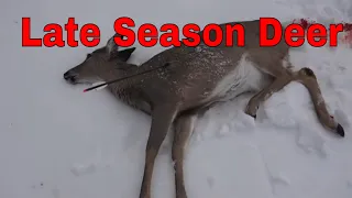 Last Deer Harvest of the Season