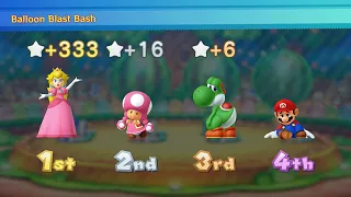 Mario Party 10 - Mario vs Peach vs Yoshi vs Toadette - Haunted Trail