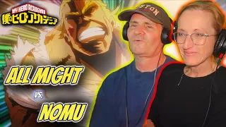 My PARENTS Watched ALL MIGHT VS. NOMU For The First Time! | My Hero Academia Reaction!