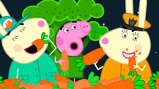 The MAGIC Space Carrots 🥕 🐽 Peppa Pig and Friends Full Episodes