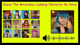 Guess The Miraculous Ladybug Character By Voice | fast quiz game