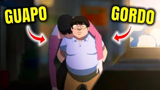 💥ACOSADO por GORDO pero Consigue un Nuevo CUERPO y se Vuelve el MÁS GUAPO de la ESCUELA | Resumen