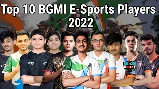 Top 10 BGMI ESports Players 2022