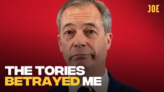 Nigel Farage grilled by journalists at press conference