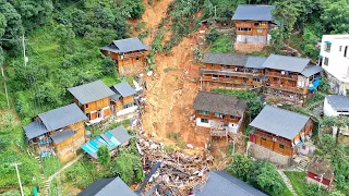 Severe flooding after heavy rain batters SW China's Guizhou Province