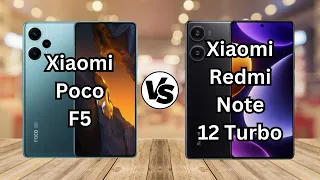 Xiaomi Poco F5 vs Xiaomi Redmi Note 12 Turbo | Full comparison #gayorgadget #xiaomi #pocof5