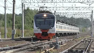 Электропоезд ЭД4М-0479 ЦППК станция Кубинка-1