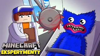 EKSPERYMENTY na HUGGIM WUGGIM w MINECRAFT