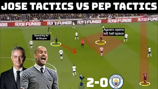 Tactical Analysis: Tottenham Hotspur 2-0 Manchester City | Mourinho Tactics vs Guardiola Tactics