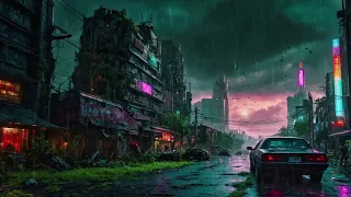 Dystopian Ambient | Eerie Atmosphere | Nature & Rain Sounds