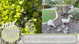 NEW 2022 End of Summer Garden Tour | Garden Ideas | Walk Around the Garden With Me