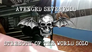 Avenged Sevenfold - Strength Of The World Guitar Solo