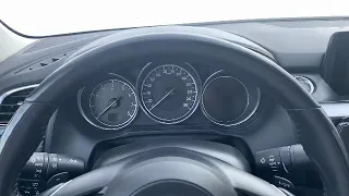 Mazda6 2017 года, запуск в минус 25, Уфа