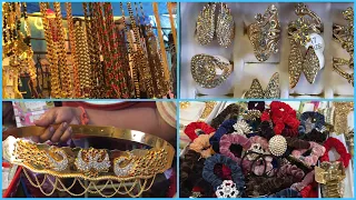 Shopping At KOTI SULTAN BAZAAR|HYDERABAD STREET SHOPPING|Very Cheap Jewellery Collection.