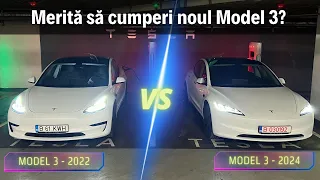 Test de consum între noul Model 3 "Highland" și Model 3 2022