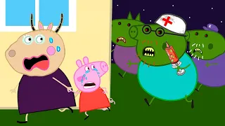 Zombie Apocalypse, Zombie Appearance And Fright Night For Peppa Pig🧟‍♀️ | Peppa Pig Funny Animation