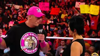 John Cena comes face to face with Vickie Guerrero: Raw, Oct. 29, 2012