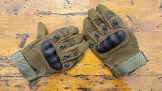 Hard Knuckle Tactical Gloves Review
