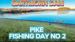 Gartmorn Dam Pike fishing Day N0 2