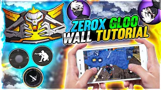 ZEROX FF GLOO WALL TUTORIAL | SPINNER GLOO WALL TRICK LIKE @Zerox FF