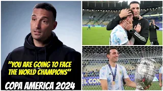 🔥Lionel Scaloni unveils Argentina’s preparations for Copa America 2024!