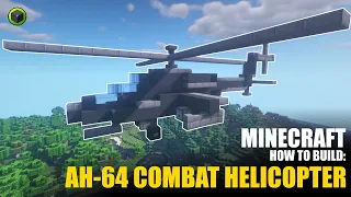 HOW TO BUILD: COMBAT HELICOPTER | MINECRAFT BUILDINGS #60