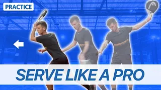 How to SERVE like a PRO in PADEL