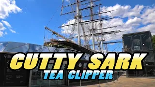 CUTTY SARK Tea Clipper Tour - London - England (4k)