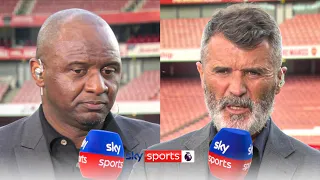 Vieira & Keane react to BRUTAL Arsenal defeat | Arsenal 0-3 Brighton