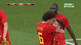 Belgique vs Egypte 3-0 - Eden Hazard a brillé !