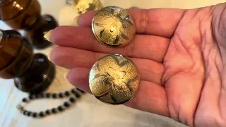 # 204 Удача! Пьер Карден и другие чудесные находки! Vintage jewelry! Pierre Cardin!