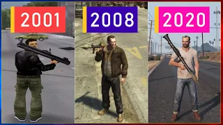 Evolution of ROCKET LAUNCHER LOGIC in GTA Games (2001-2020)