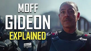 The Mandalorian: Moff Gideon Explained | Character's Backstory, The Darksaber, Baby Yoda & Purge