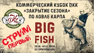 Спортивная рыбалка - Кубок закрытия сезона ДКК - BIG FISH, интервью Ковалева А.