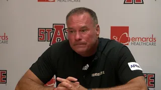 Red Wolves Raw: Butch Jones post game press conference following 73-0 loss at #20/19 Oklahoma