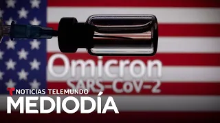 Noticias Telemundo Mediodía, 1 de diciembre de 2021 | Noticias Telemundo