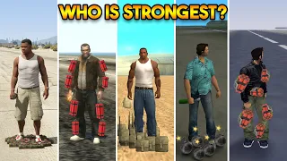 WHO IS STRONGEST MAX LEVEL PLAYER? (GTA 5, GTA 4, GTA SAN ANDREAS, GTA VC AND GTA 3)
