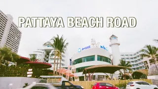 PATTAYA : Beach Road Sunset walk, March 2021  #Pattaya  #Pattayabeachroad