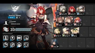 【 Arknights / アークナイツ 】CC #3 Cinder - Risk 33 (Max), DPS Comp