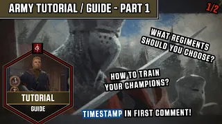 Crusader Kings 3 - Army Tutorial / Guide - Part 1/2