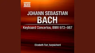 Keyboard Concerto in C Minor, BWV 981 (arr. of B. Marcello's Concerto, Op. 1, No. 2) : II. Vivace