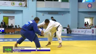 73 kg Хамуков А Тасуев А 10 11 2018 Т4 Первенство России среди юношей и девушек до 18 лет, ТЮМЕНЬ