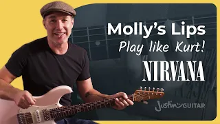 Molly's Lips by Nirvana | Guitar Lesson