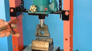 How To Make Hydraulic Press Machine || DIY Mini Hydraulic Press (Part 4)