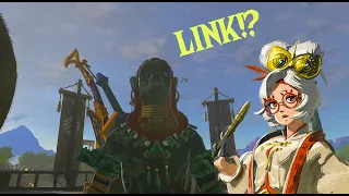 Everyone that reacts to Link's Ancient hero armor..