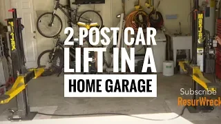 Review of the MaxJax 2-Post Car Lift for a Home Garage (5 years later)